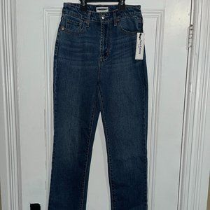 Juicy Couture: Frayed Hem Venice Straight Leg Jeans